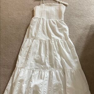 Art Class White Casual Kids Dress